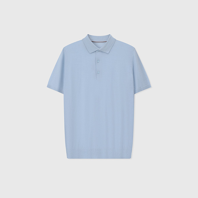 loro piana icewish wool polo shirt